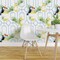 Peel & Stick Wallpaper 2FT Wide Tropical Whimsical Toucan Birds Exotic Cockatoo Bamboo Trellis Maximalism Jungle Custom Removable Wallpaper by Spoonflower